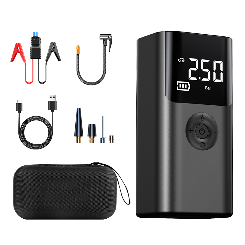 Portable Air Compressor Jump Starter Combo - 다기능 점프 스타터 에어 컴프레서 콤보