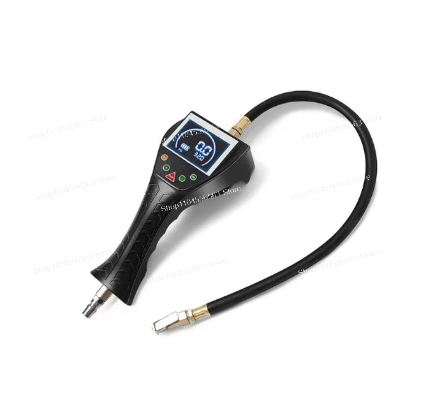 Tire Inflator With Pressure Gauge Auto Stop - 자동 타이어 공기 주입기, 사전 설정
