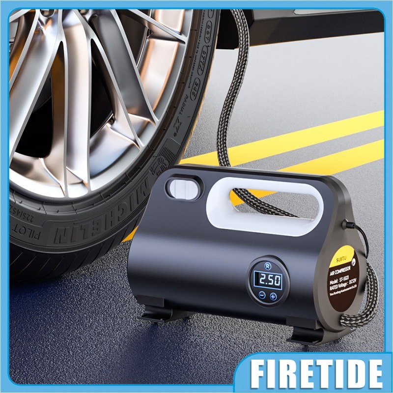 Portable Air Compressor 12V Digital - 휴대용 자동차 타이어 공기 주입기 12V