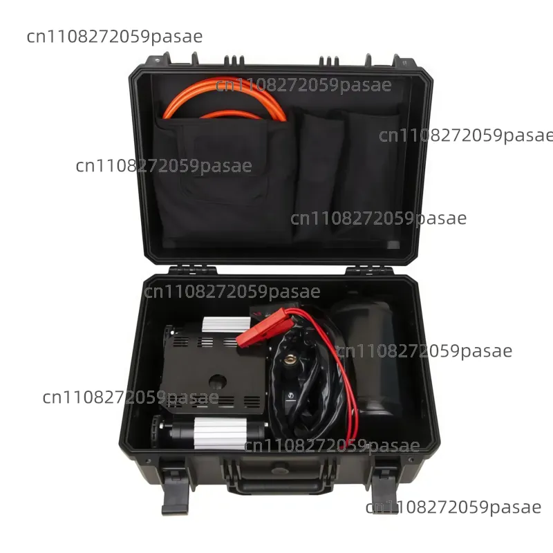 Car Tire Inflator 4X4 Offroad - 휴대용 12V 24V 트윈 실린더 자동차