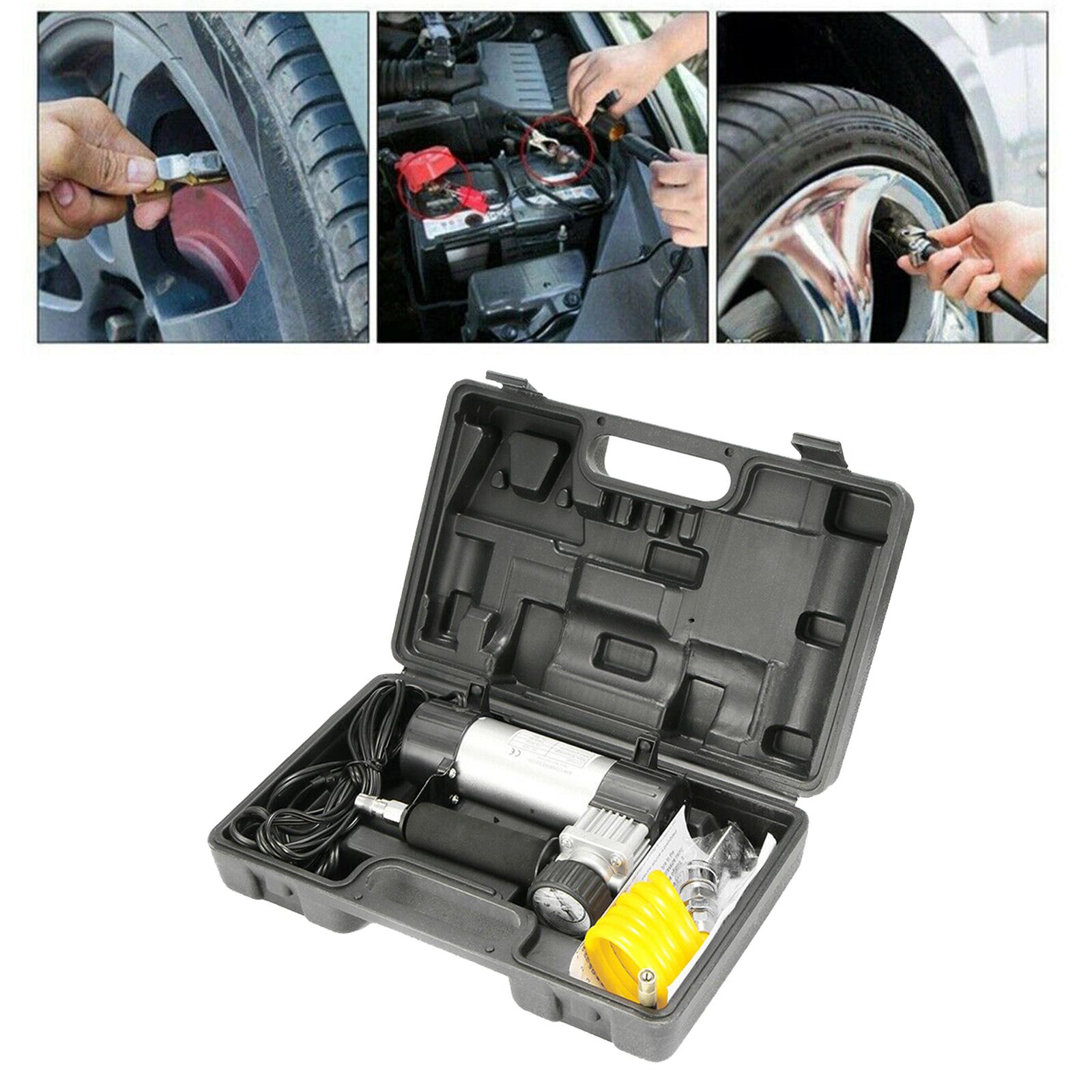 Portable Air Compressor 12V Digital - 휴대용 타이어 공기 압축기 펌프 시가렛