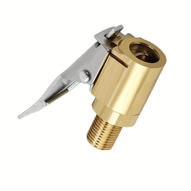 Tire Inflator Nozzle Kit - 유니버설 황동 잠금식 타이어 에어척 클립
