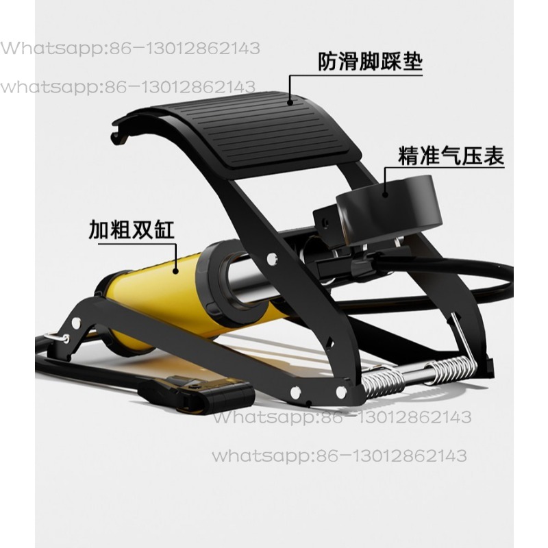 Tire Inflator Dual Cylinder - 고압 발동식 타이어 공기 주입 펌프,