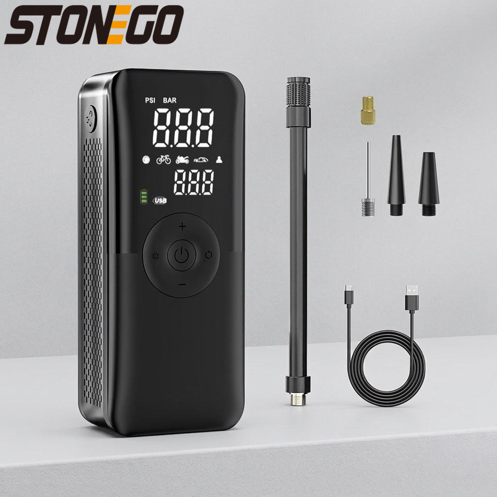 Digital Tire Pressure Gauge Rechargeable - 무선 디지털 에어 펌프 타이어 공기