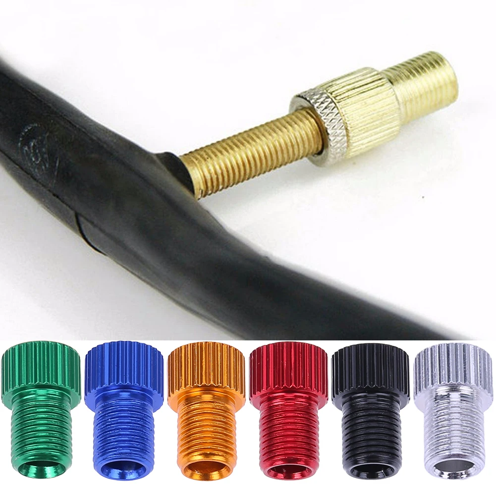 Tire Inflator Nozzle Kit - Presta to Schrader 자전거 밸브 어댑터,