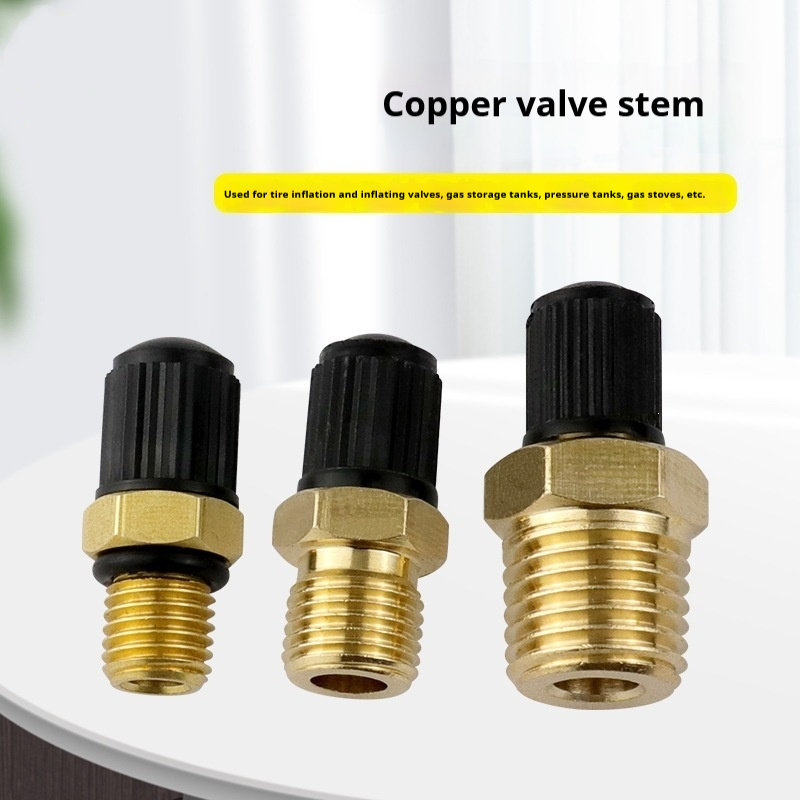 Tire Inflator Nozzle Kit - M8 1/8 1/4 NPT 황동 에어