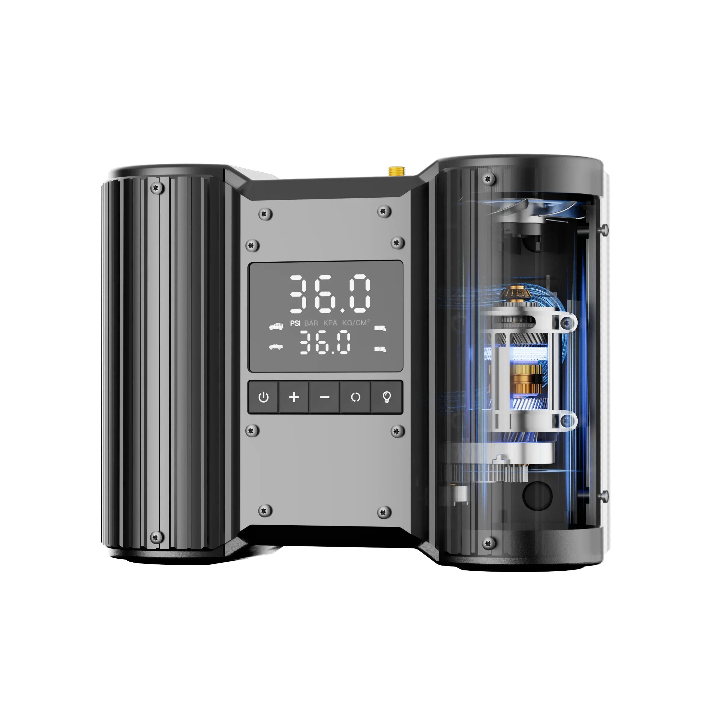 Tire Inflator Dual Cylinder - 듀얼 실린더 에어 컴프레서 150PSI 고출력