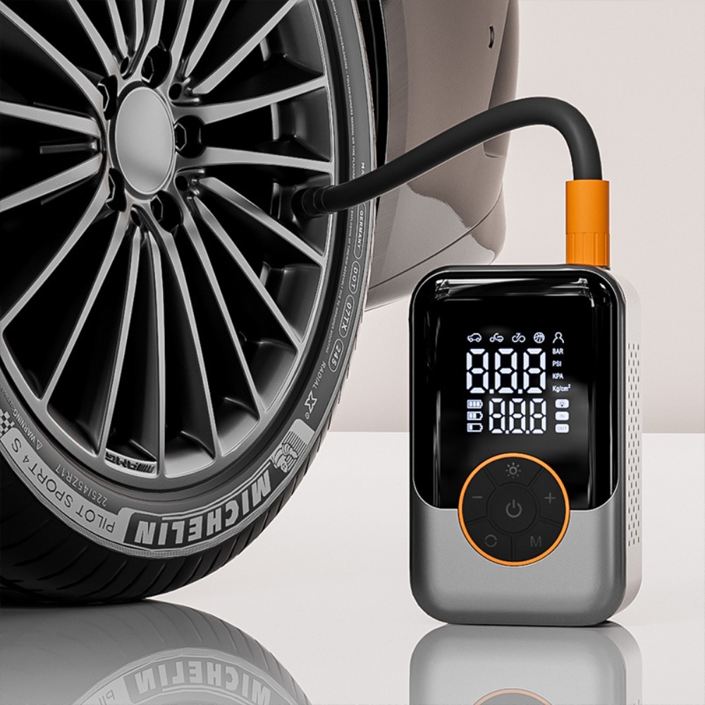 Cordless Inflator For Car Bike Ball - 무선 자동차 타이어 공기 주입기 휴대용
