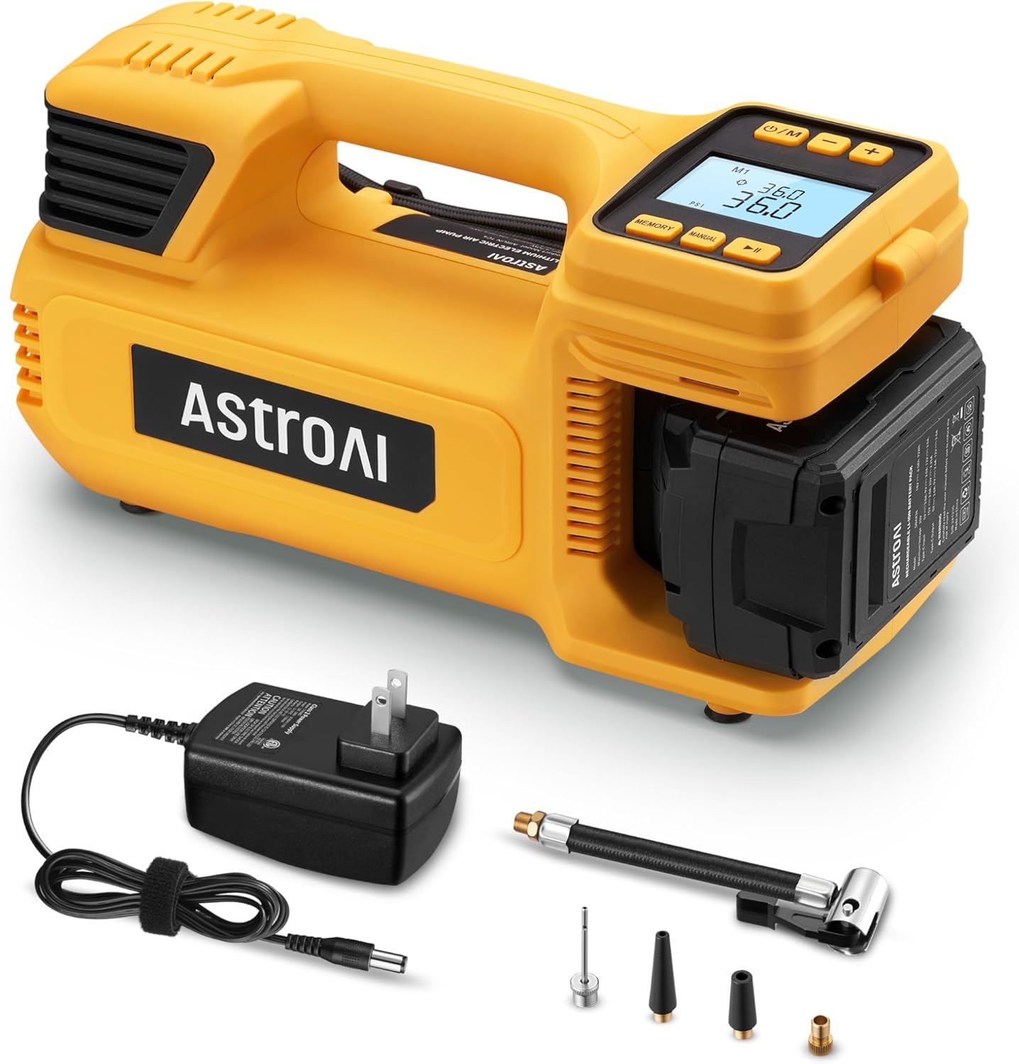 Cordless Tire Inflator 150Psi - 무선 타이어 공기주입기 휴대용 에어 컴프레서,