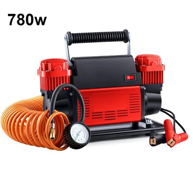 Tire Inflator Dual Cylinder - 휴대용 공기 압축기 타이어 팽창기 자동차