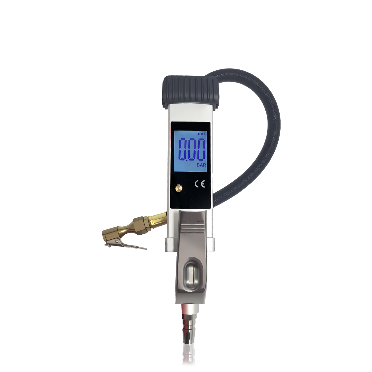 Digital Tire Pressure Gauge Rechargeable - 자동차 및 트럭용 LCD 디지털 충전식
