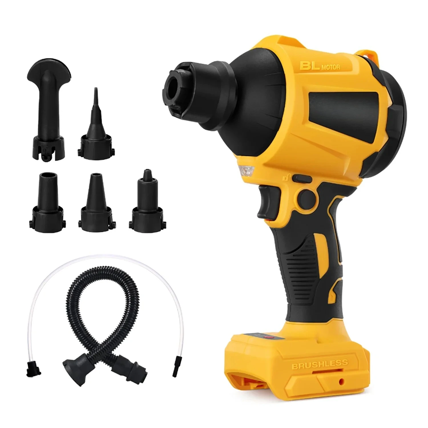 Cordless Air Pump 20V Battery - 브러시리스 무선 압축 공기 분사기, 공기