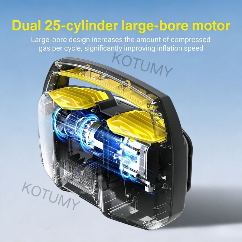 Tire Inflator Dual Cylinder - SUV 오프로드 픽업 타이어 인플레이터 듀얼
